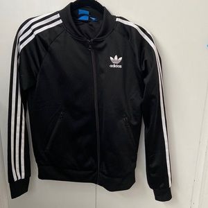 Adidas track zipper